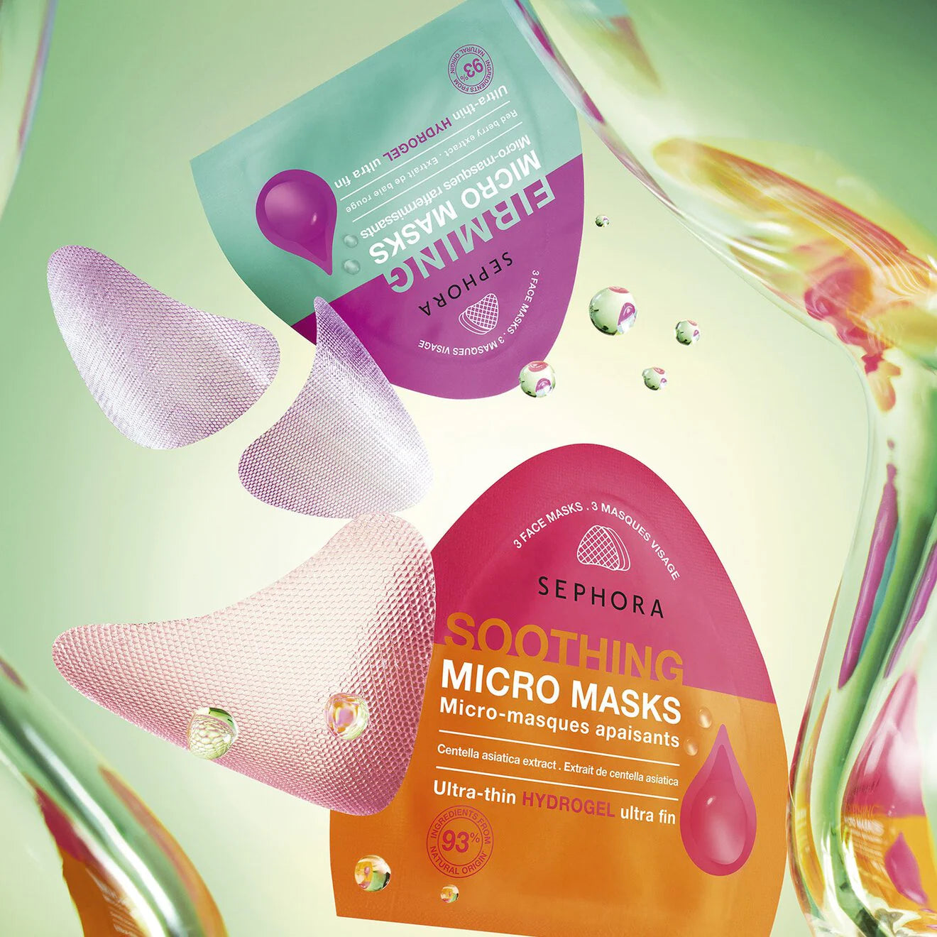 Micro Masks Ultra-Thin Hydrogel Masks