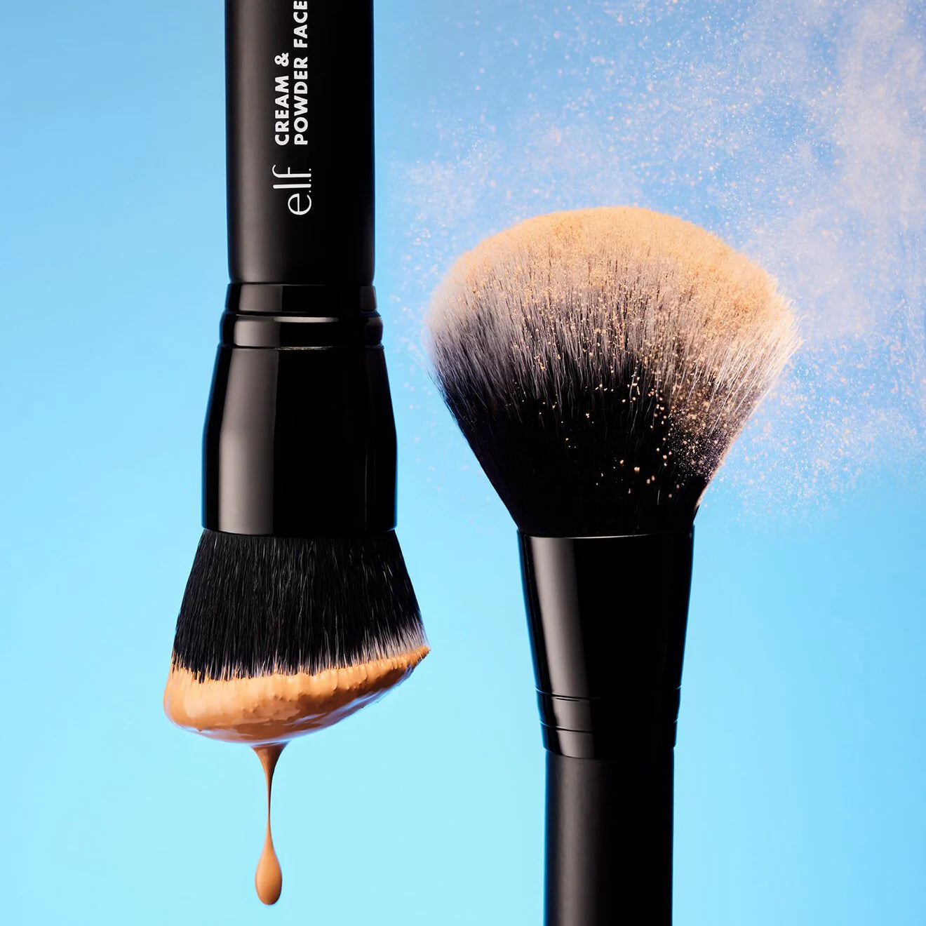 Cream & Powder Face Brush