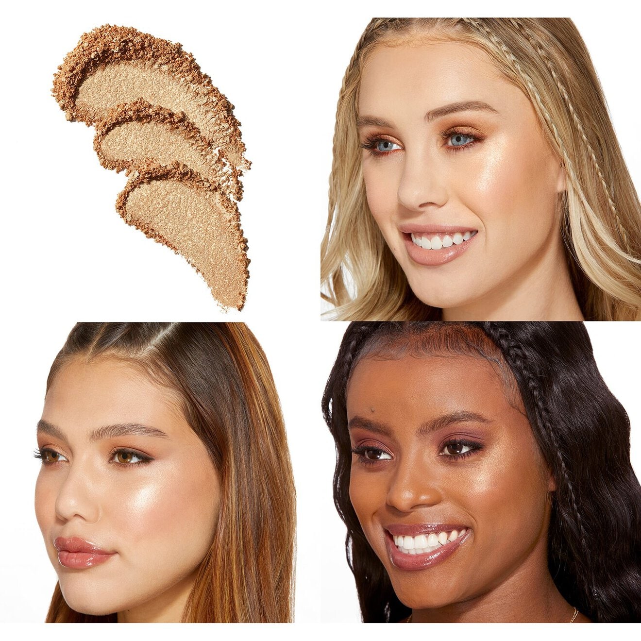 Moon Crush Highlighter - Sheer Glossy Multi-Use Powder