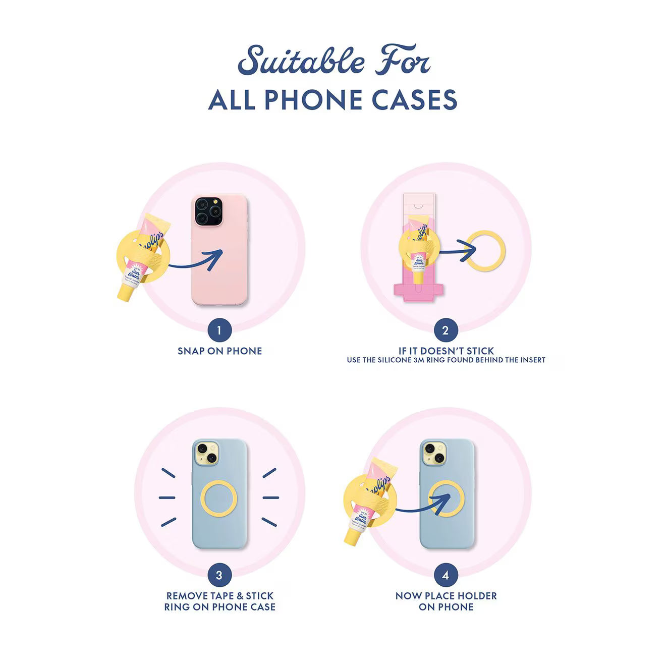 Sun Balm SPF 30 Tropical & Phone Lip Balm Holder