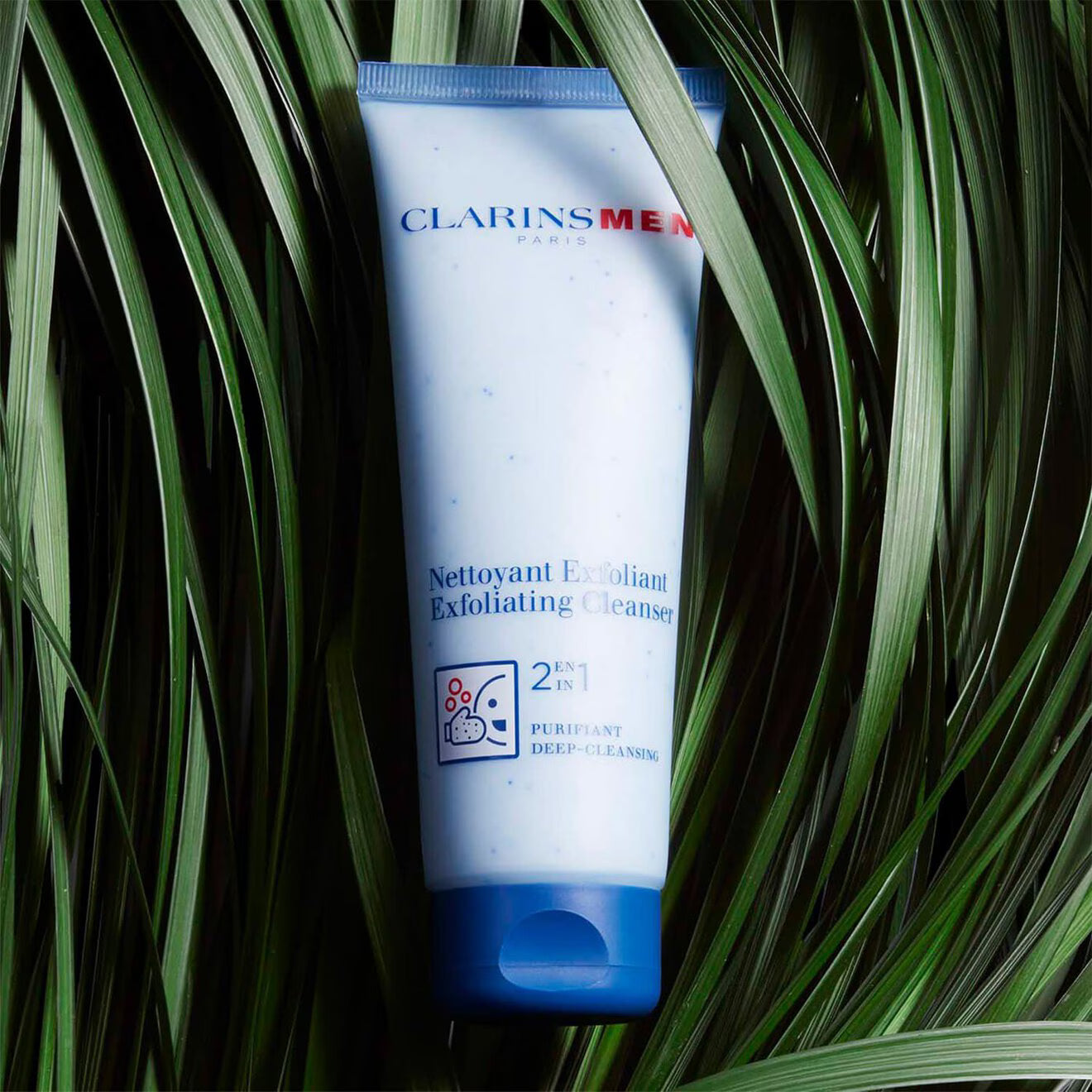 ClarinsMen 2 in 1 Exfoliating Cleanser