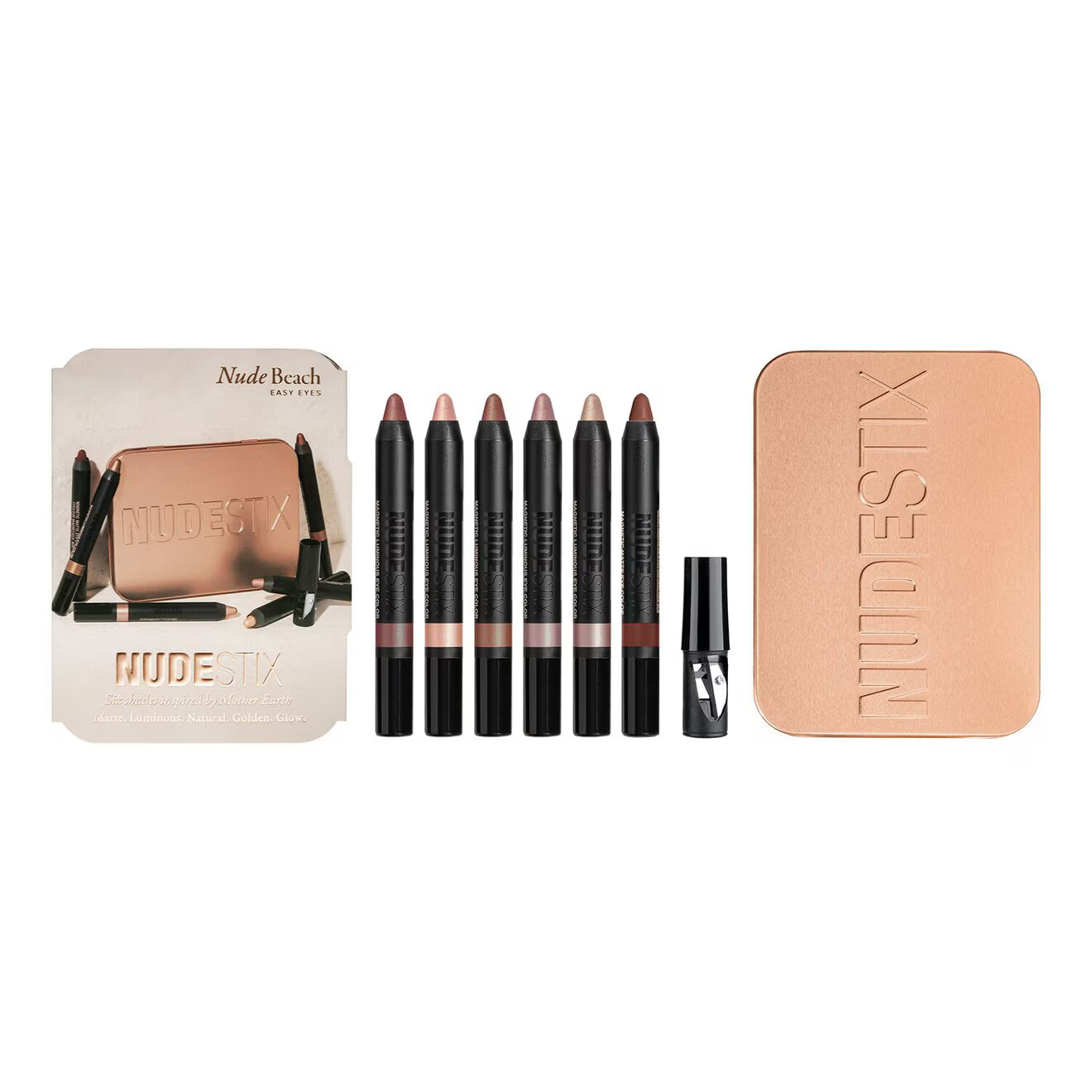 Nude Beach - 6-Piece Eye Palette