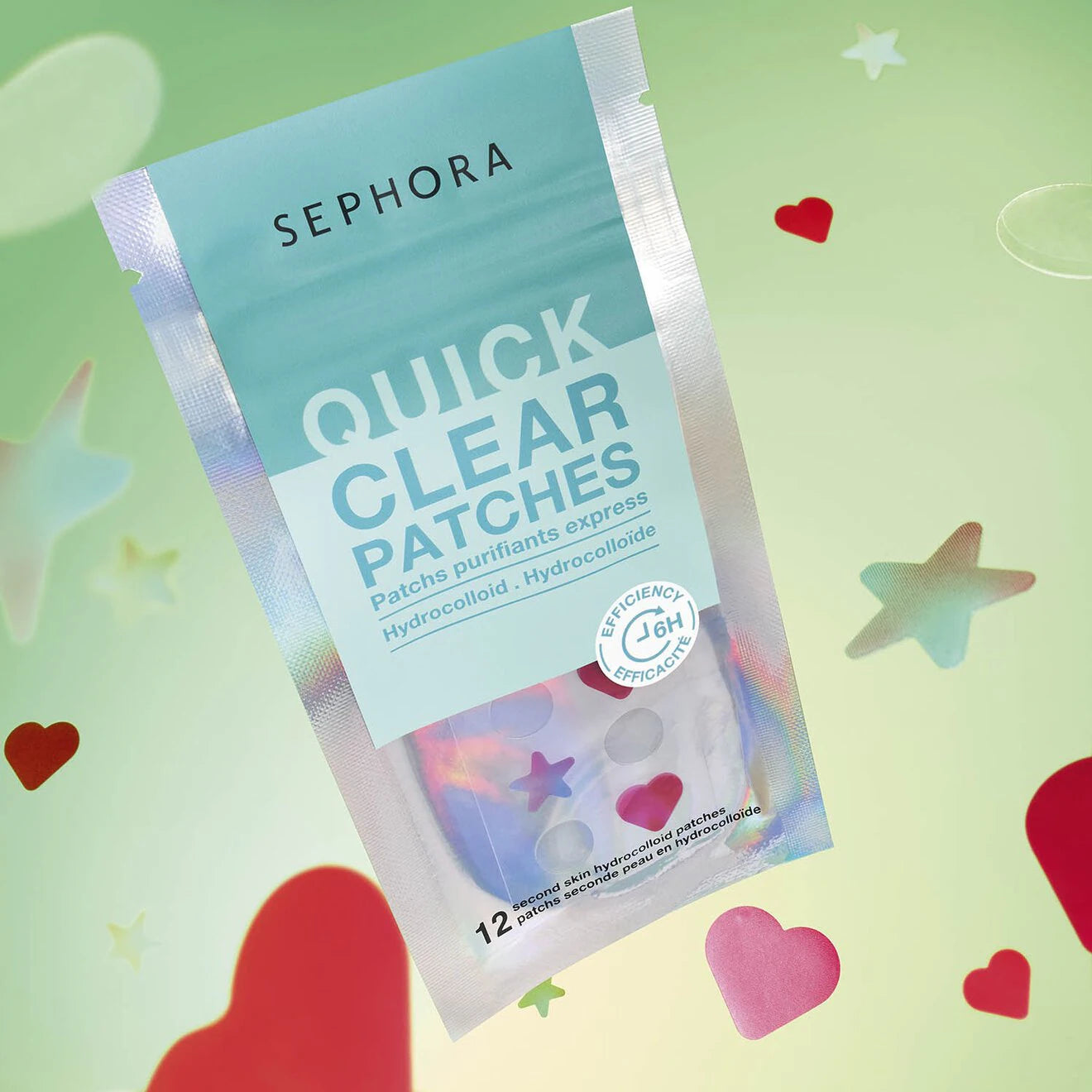 Quick Clear Patches 12 Second Skin Hydrocolloid Patches