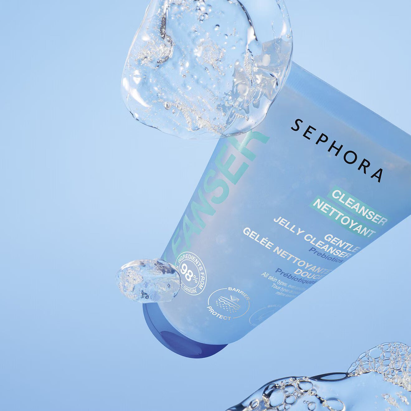 Gentle Jelly Cleanser – Face + Eyes