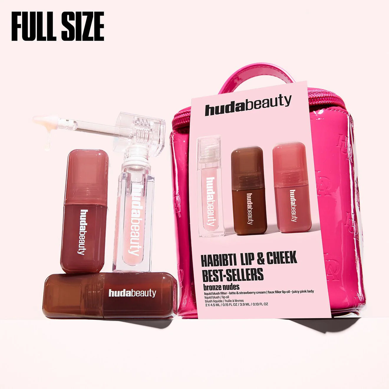 Habibti Lip & Cheek Best-Sellers Bronze Nudes Set