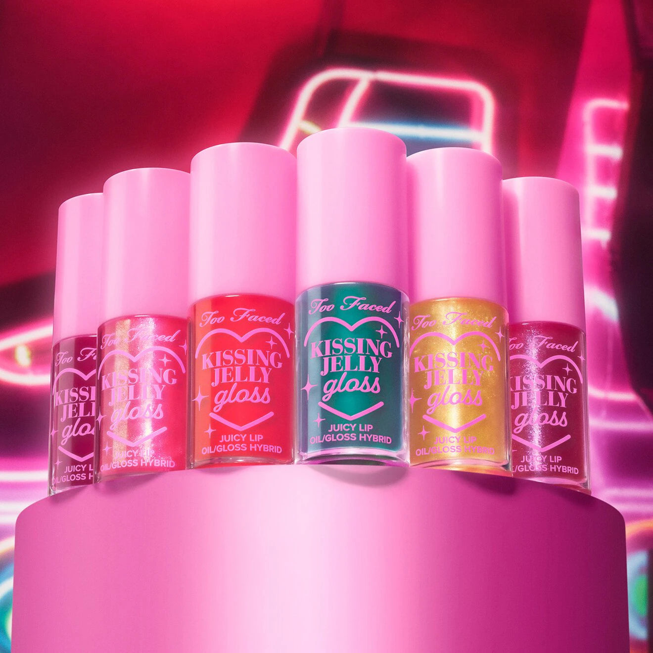 Kissing Jelly Lip Oil Gloss - Juicy Lip Oil/Gloss Hybrid