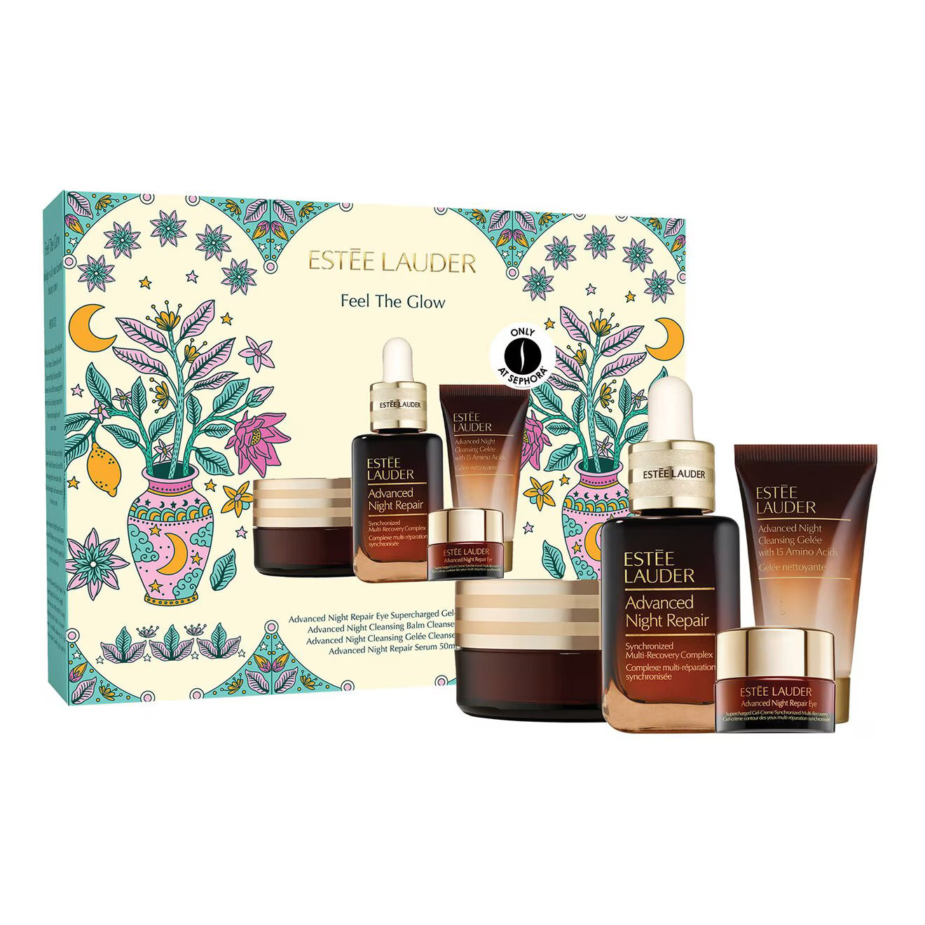 Advanced Night Repair Serum, Eye & Double Cleanse Set