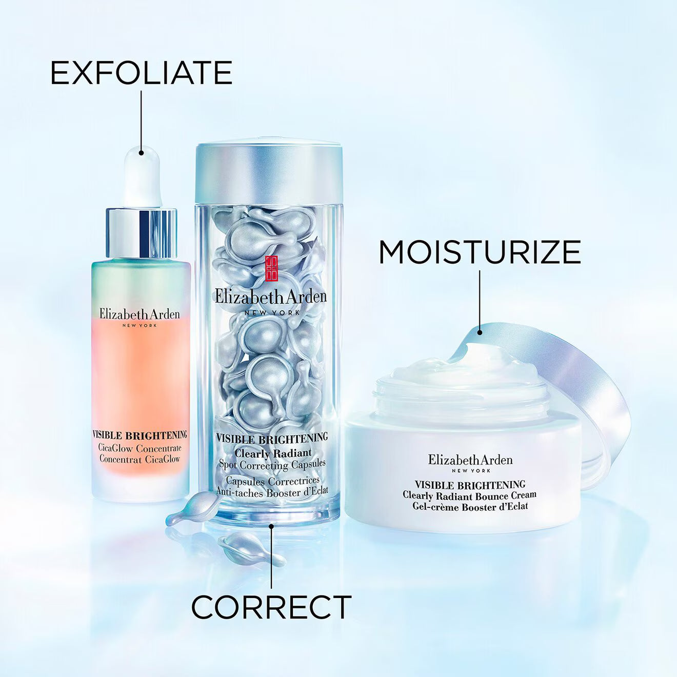 Visible Brightening Clearly Radiant Spot Correcting