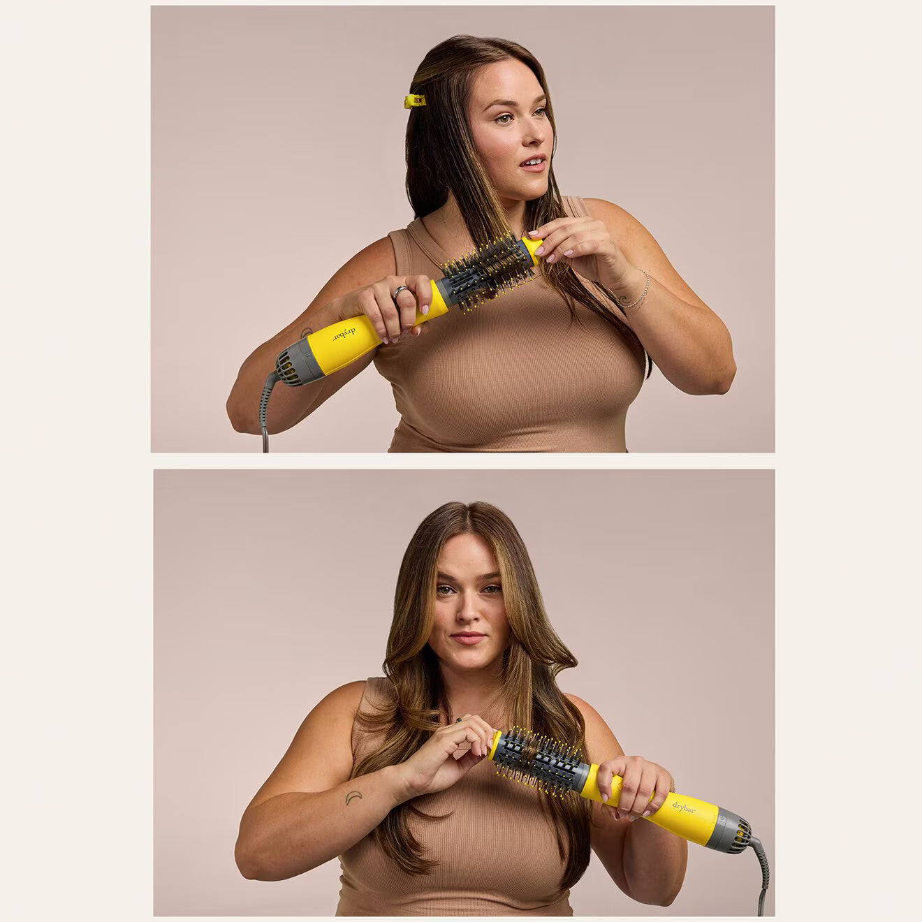 The Triple Shot Interchangeable Blow-Dryer Brush