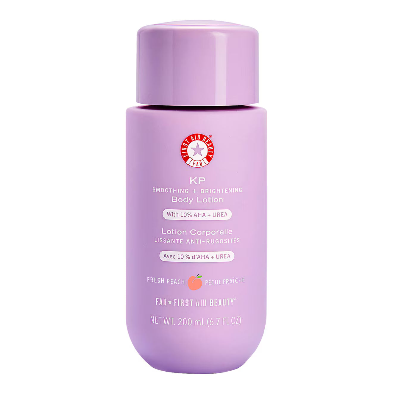 KP Smoothing Body Lotion with 10% AHA + UREA Fresh Peach