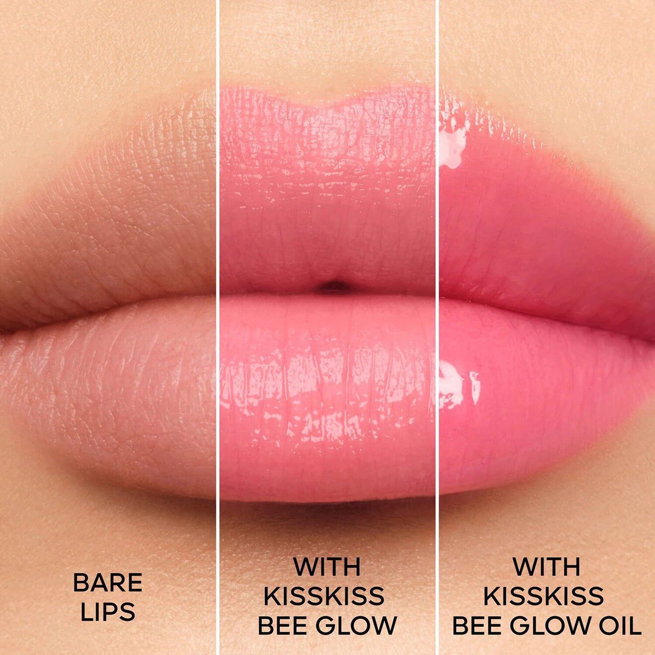 KissKiss Bee Glow Oil - 92% natural-origin honey tint lip oil