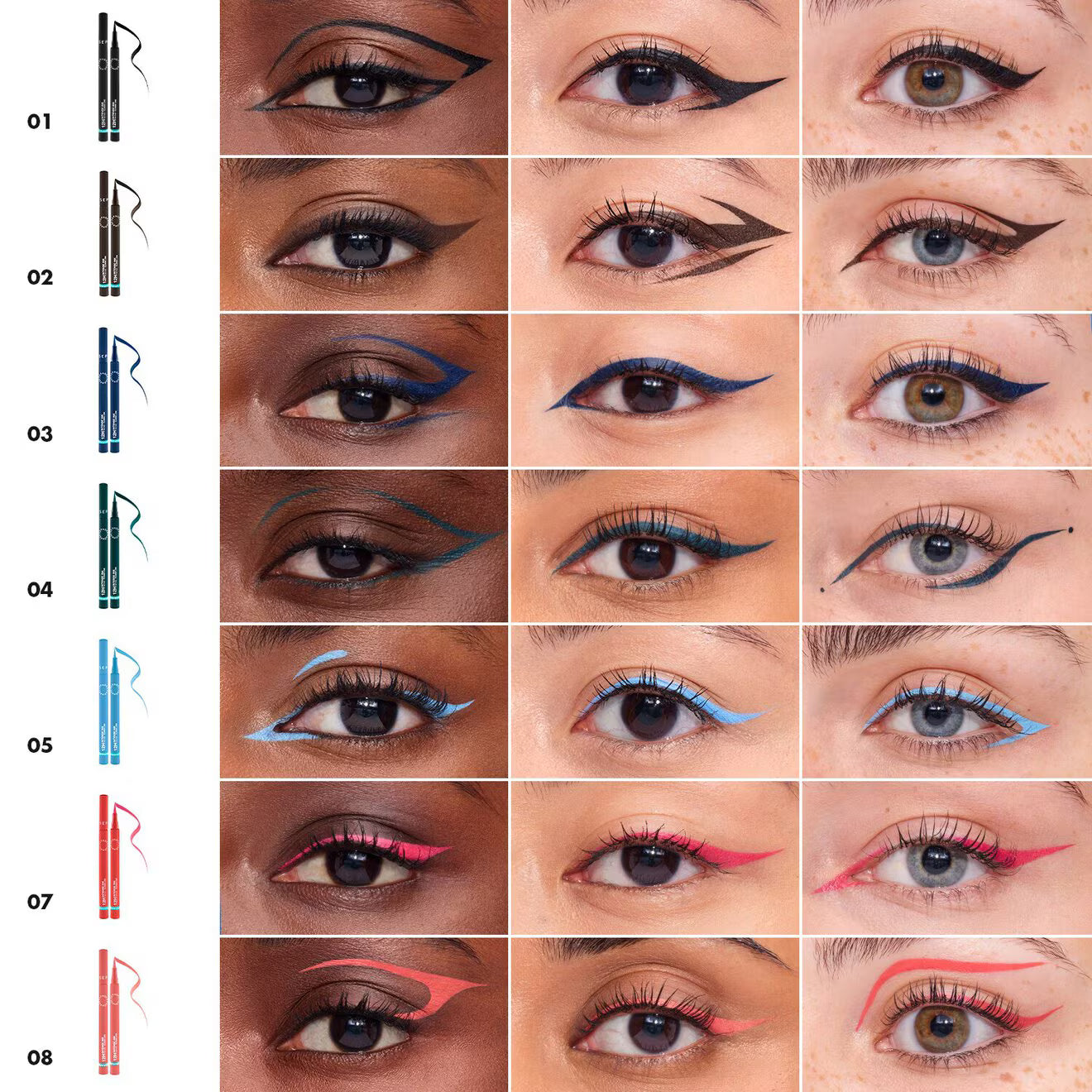 12h Intense Ink Classic Line - Precise, Intense Felt-Tip Eyeliner