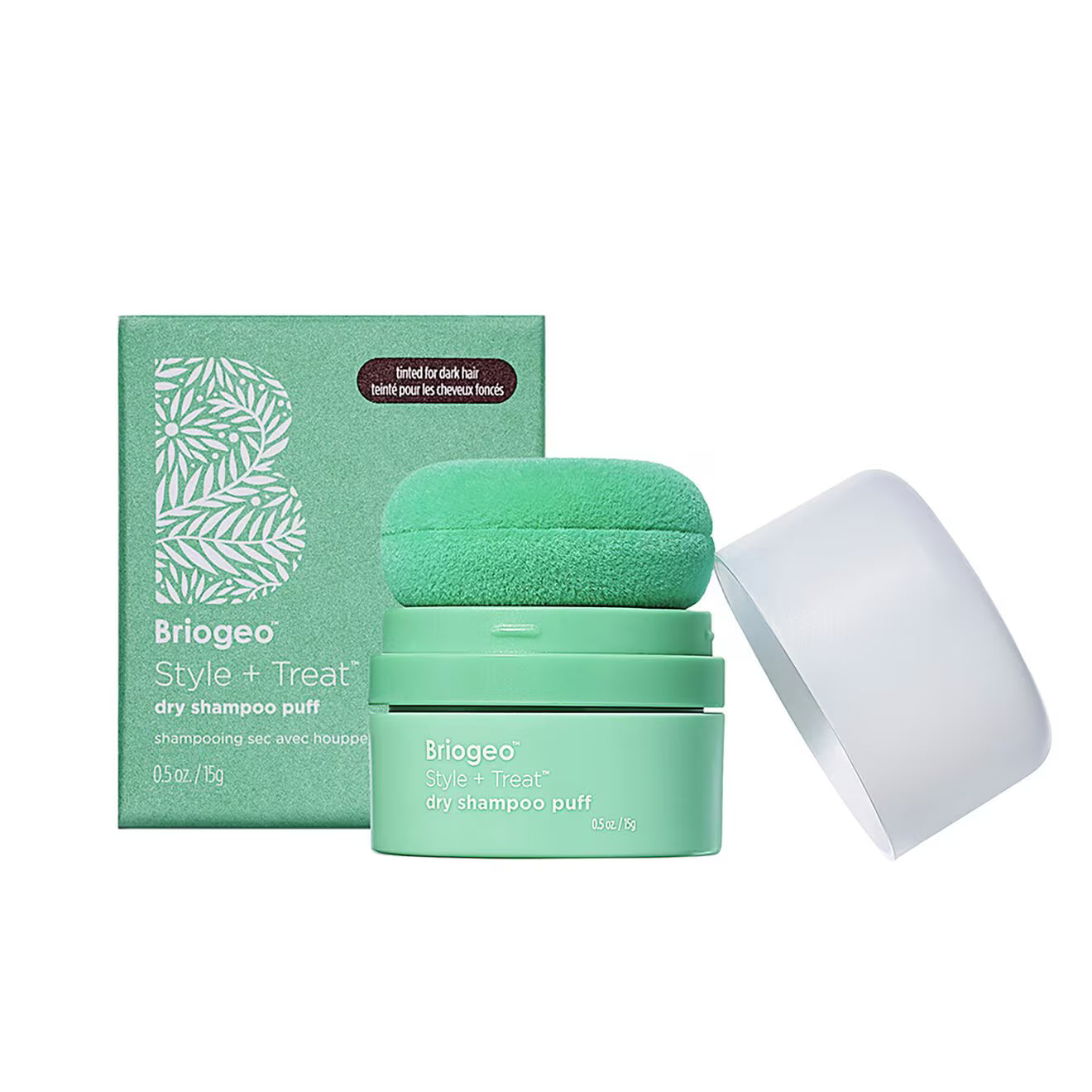 Style + Treat Dry Shampoo Puff - Brunette