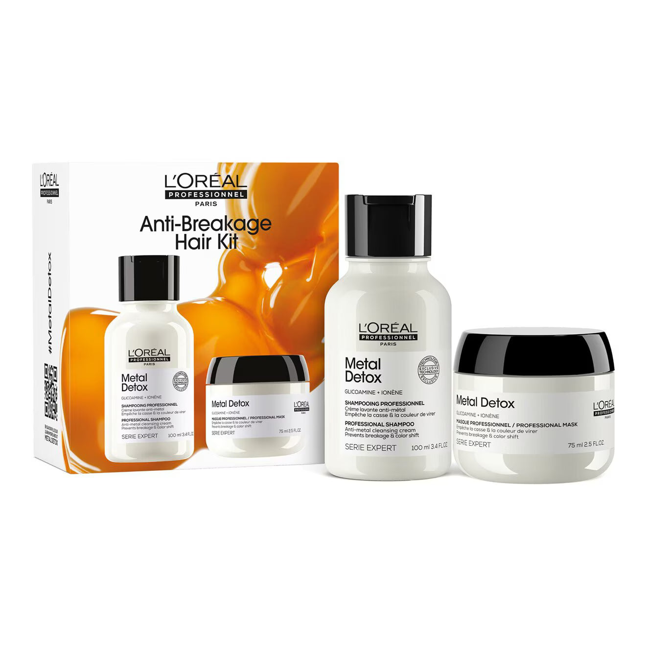 Metal Detox Mini Duo Kit for Hair Breakage & Color Protection