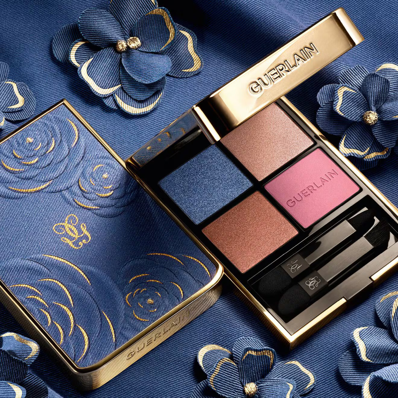 Ombres G Denim Blossom Eyeshadow Quad – Limited Edition