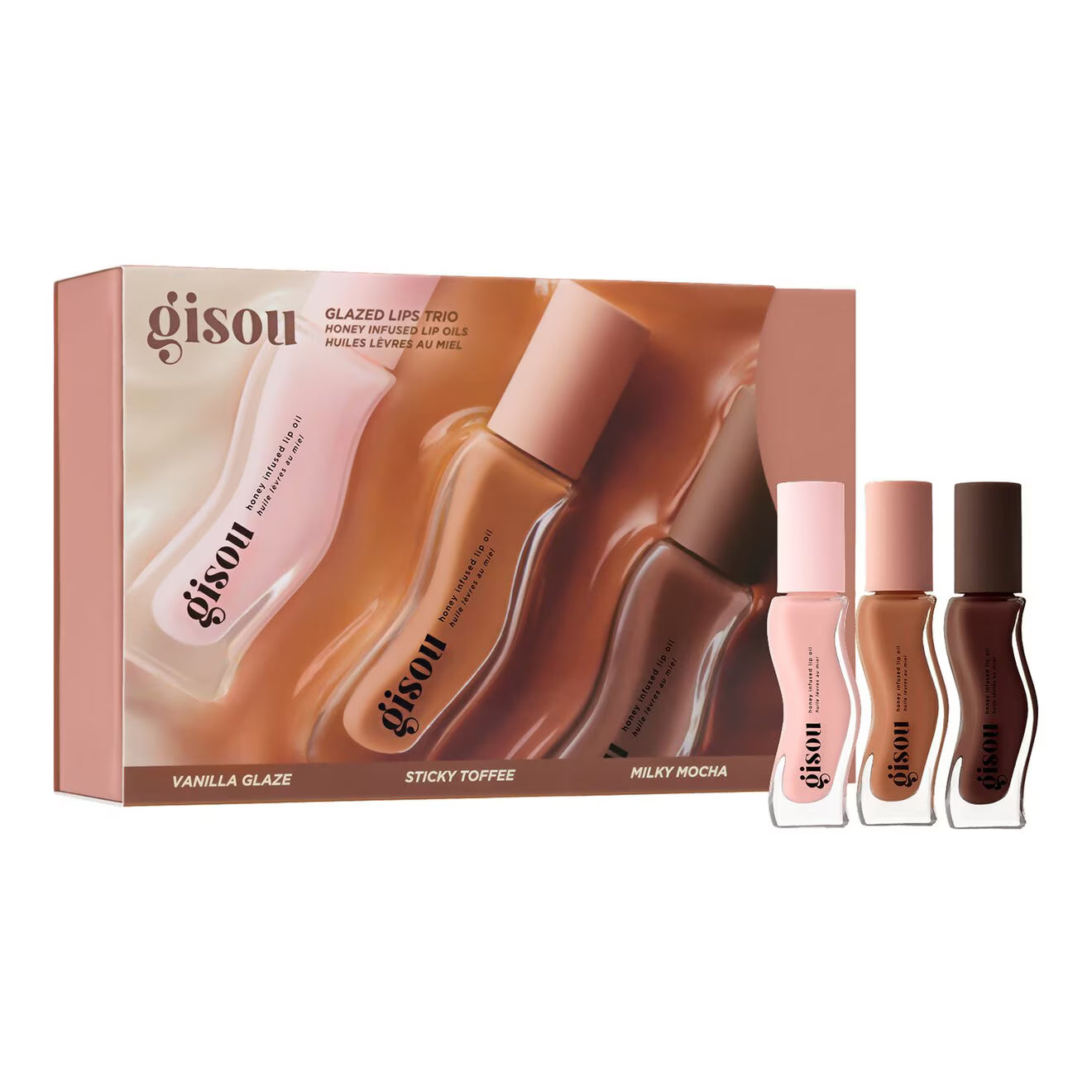 Honey Infused Lip Oils - Glazed Lips Trio