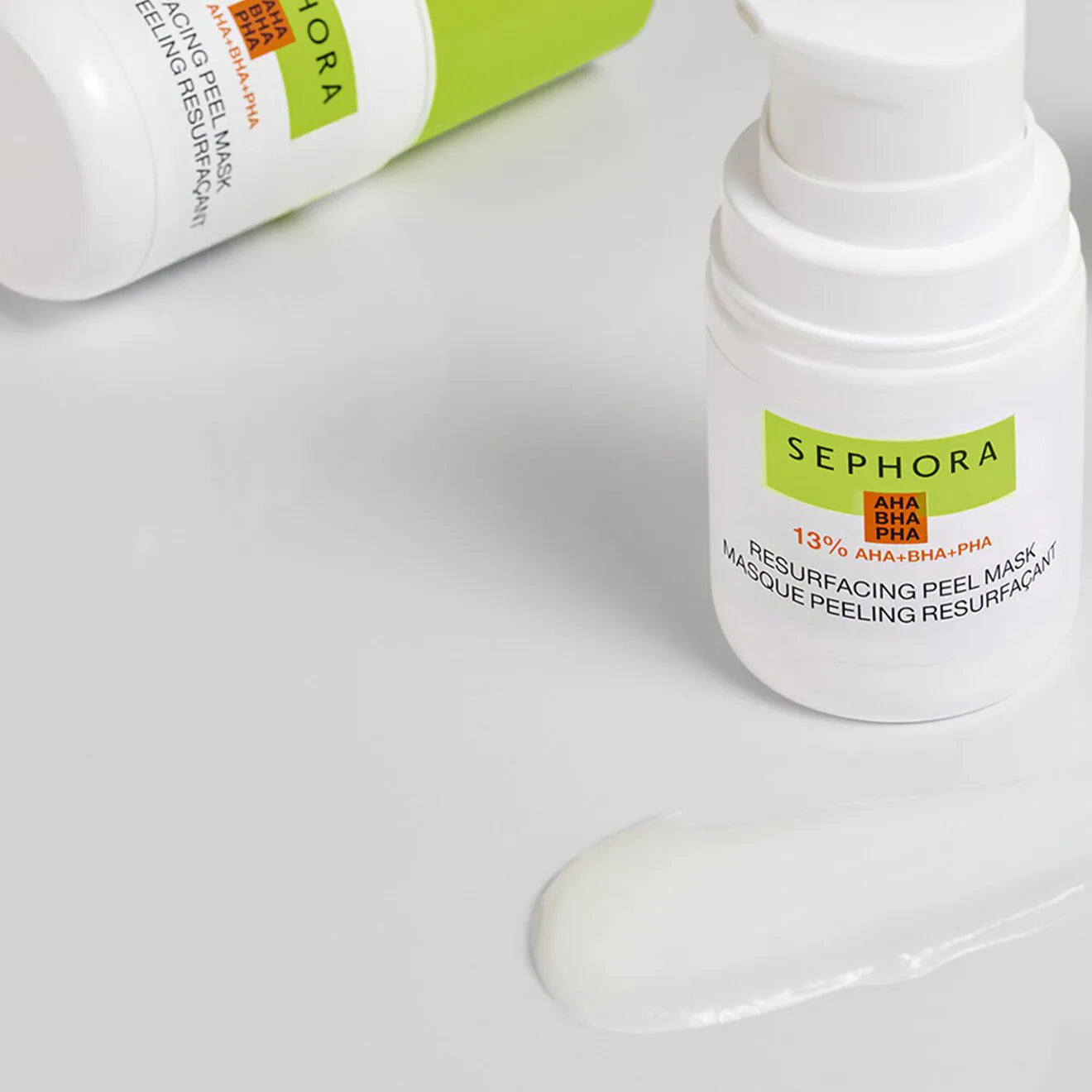 Resurfacing peel mask