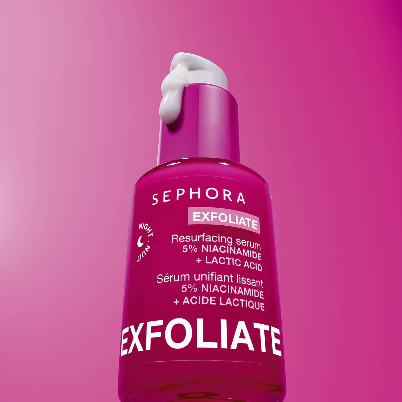 Exfoliate Resurfacing Serum – 5% Niacinamide + Lactic Acid