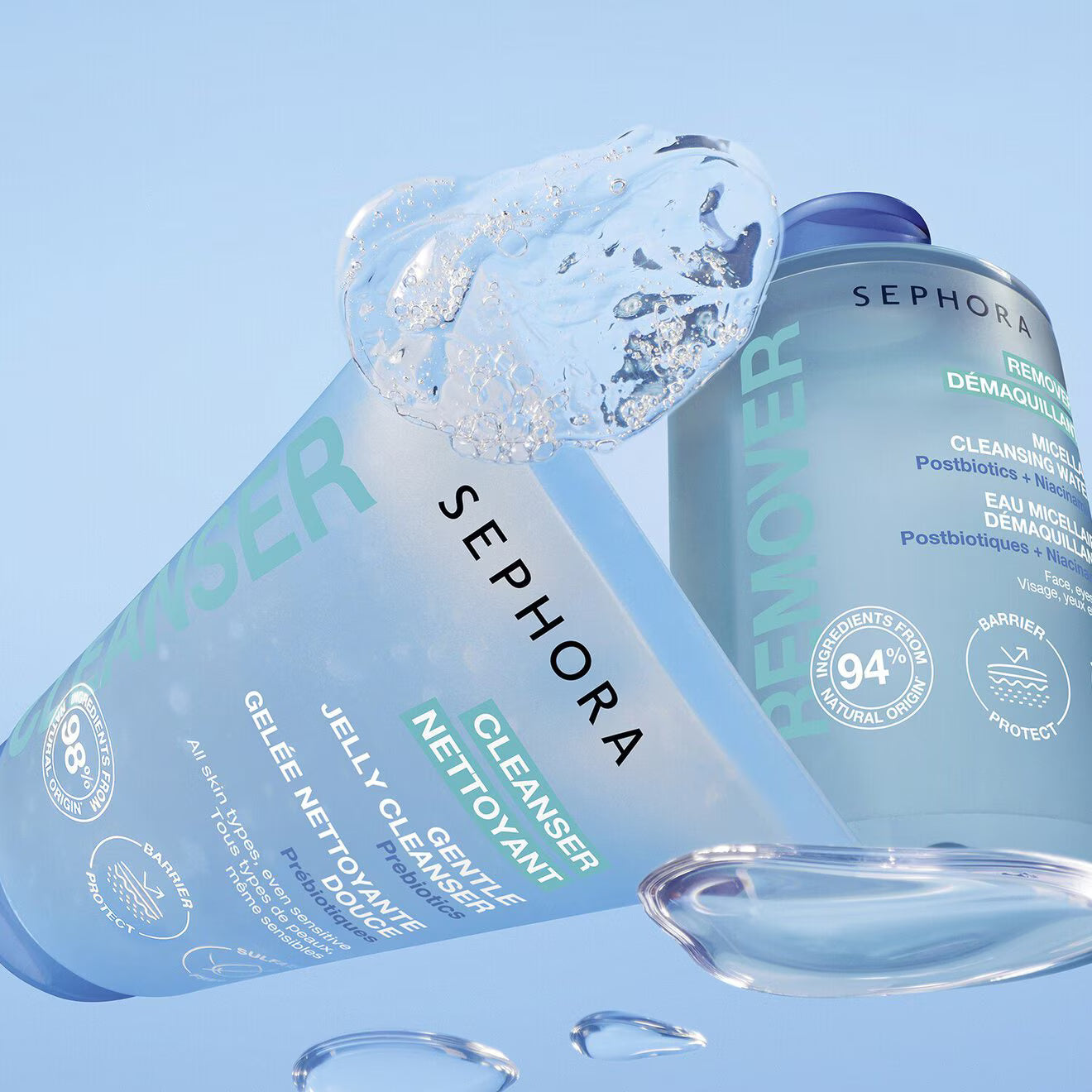 Gentle Jelly Cleanser – Face + Eyes