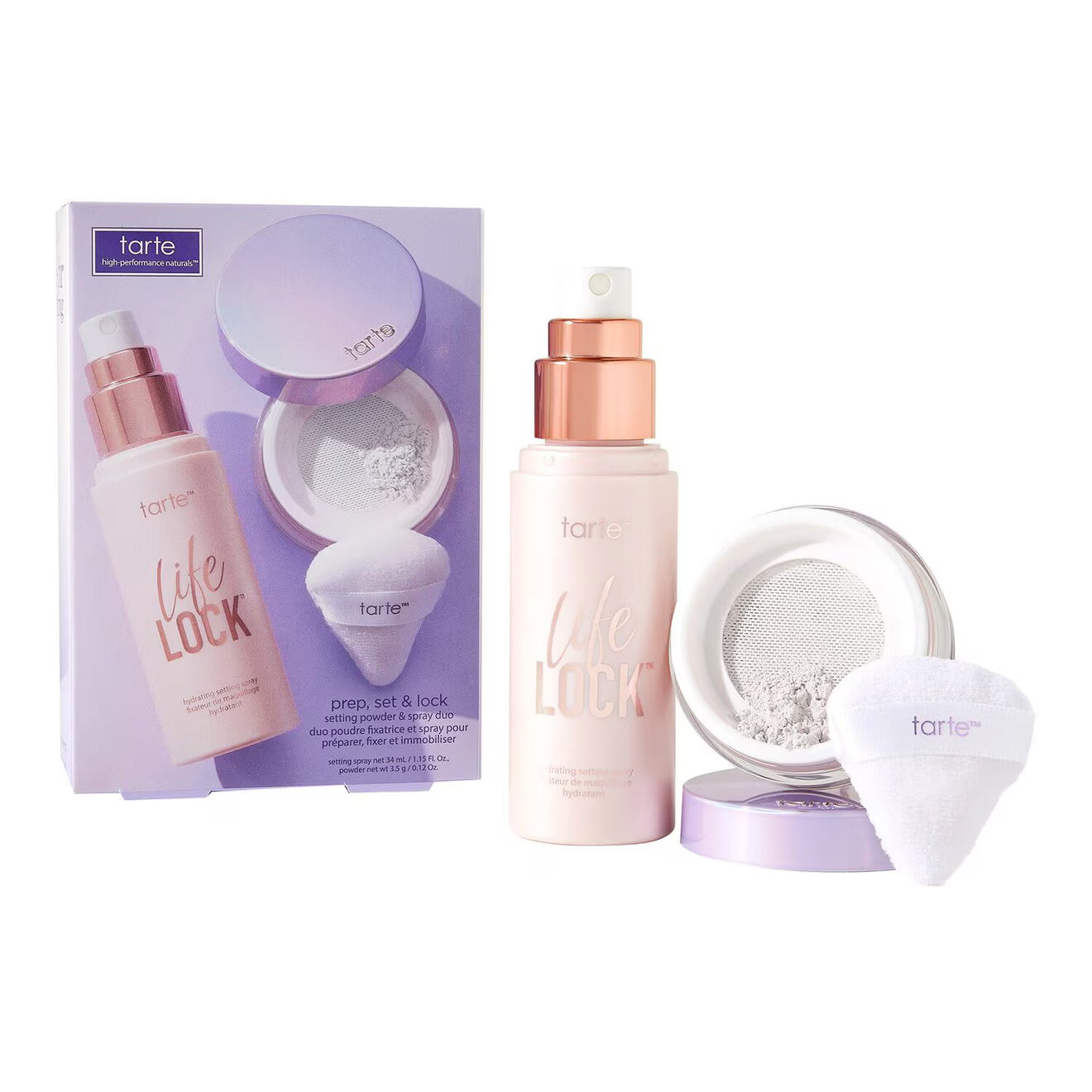 Prep, Set & Lock Setting Powder & Spray Duo