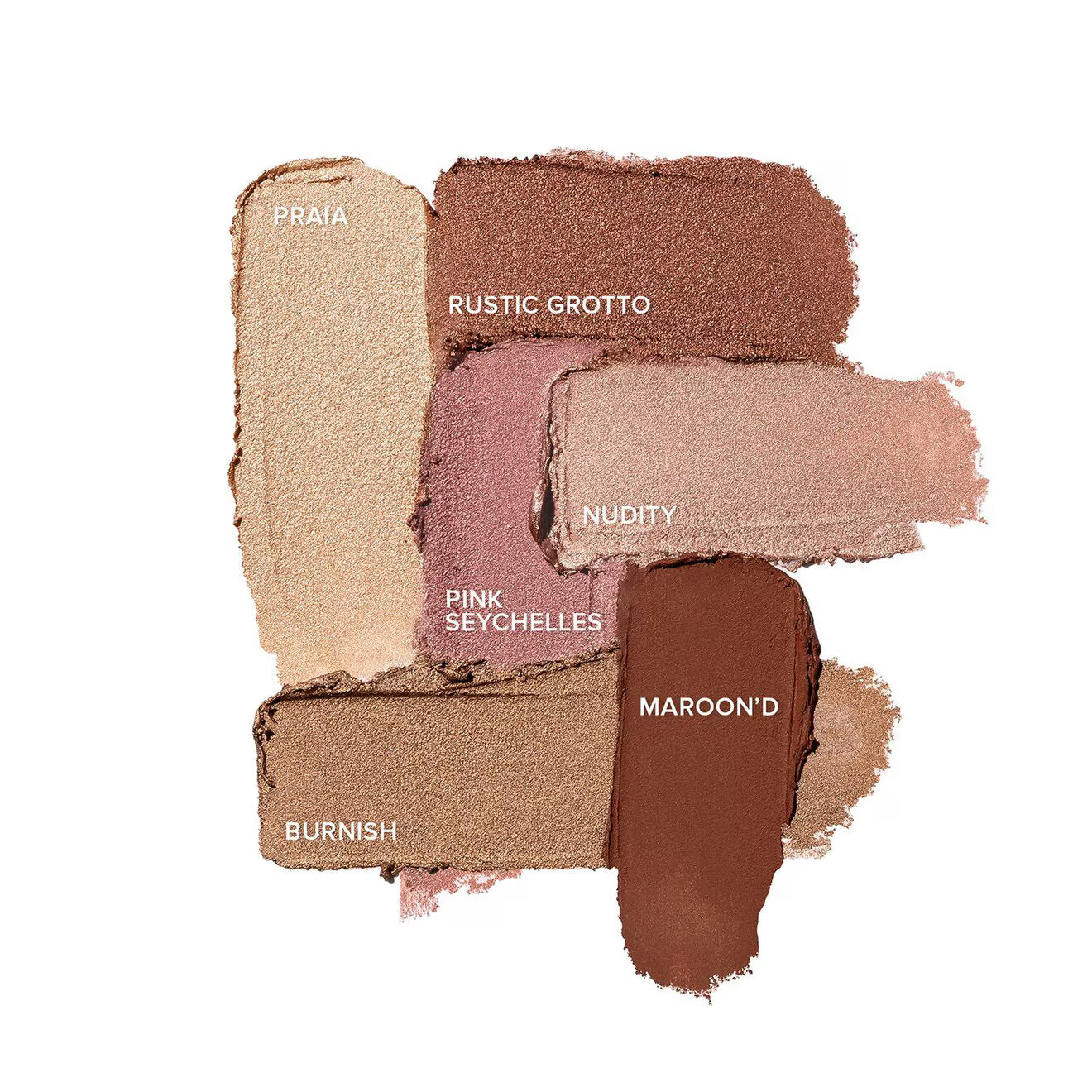 Nude Beach - 6-Piece Eye Palette