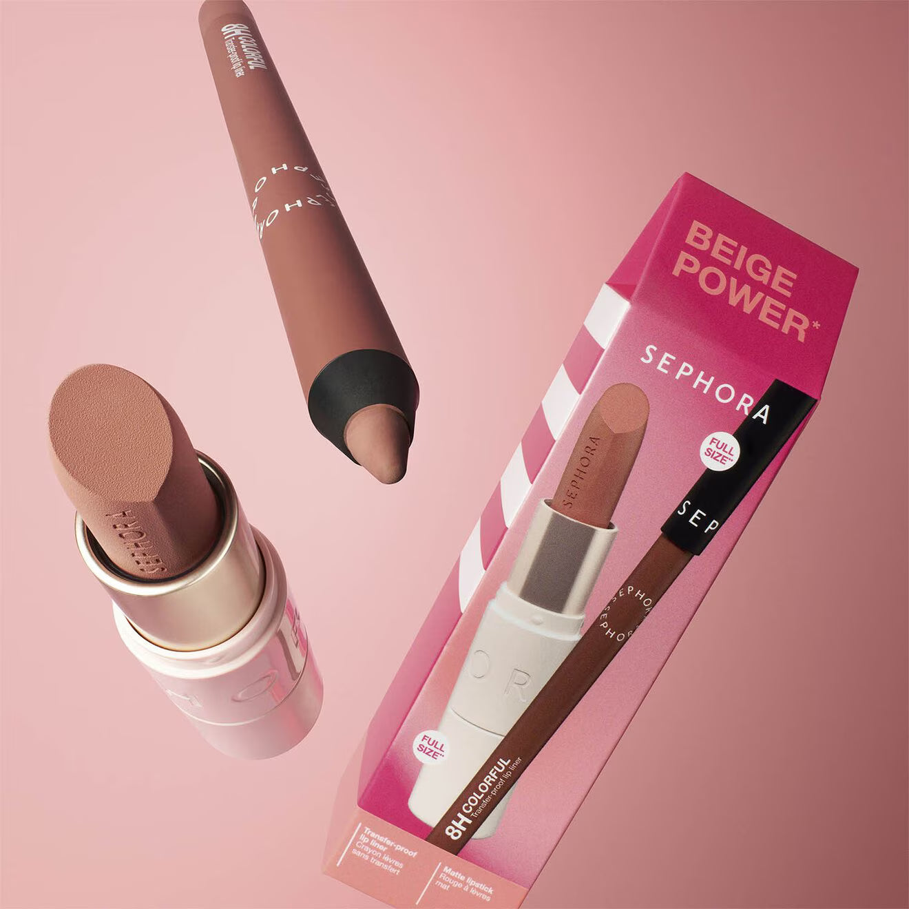 Beige Power Nude Lip Kit