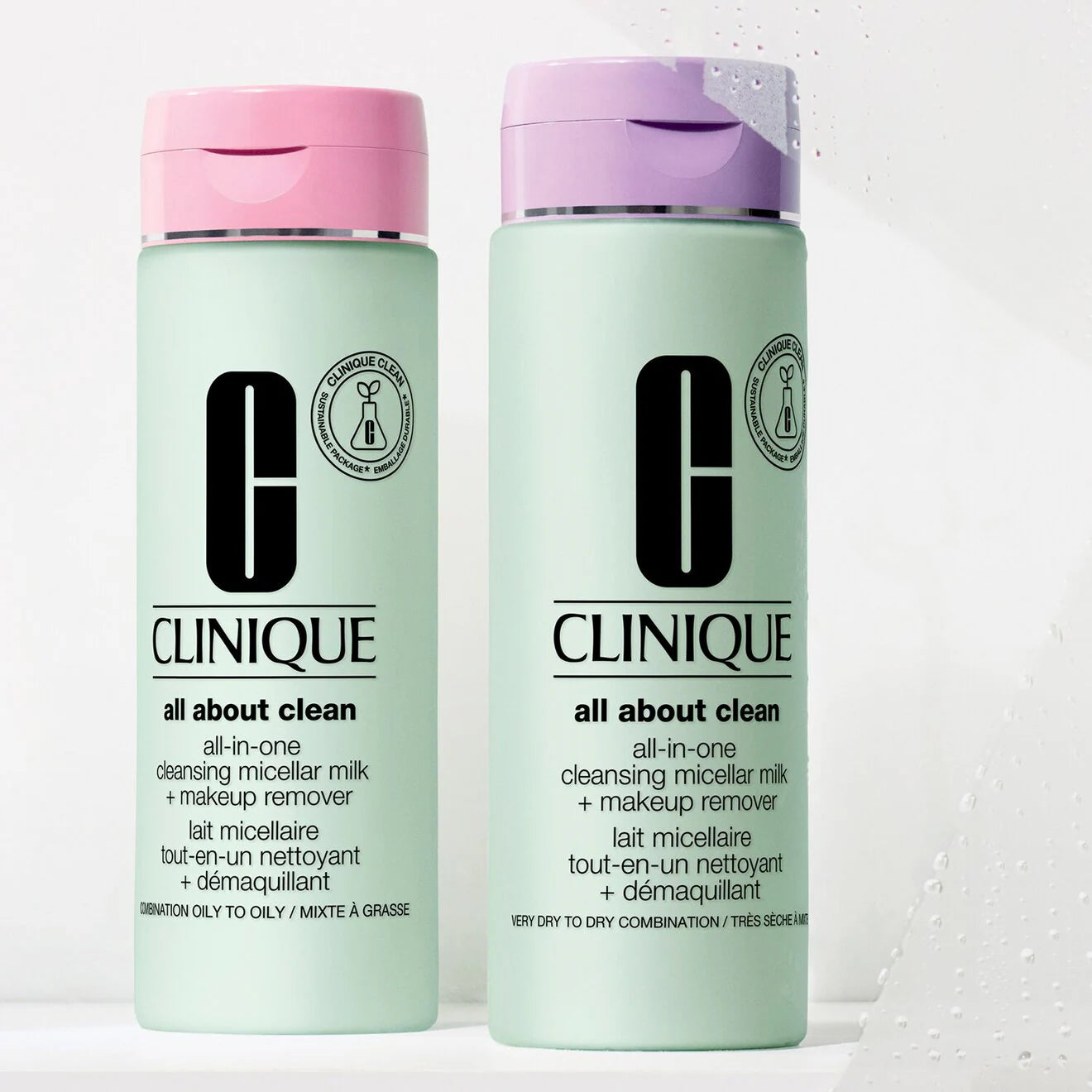 All-in-One Cleansing Micellar Milk + Makeup Remover 1 & 2