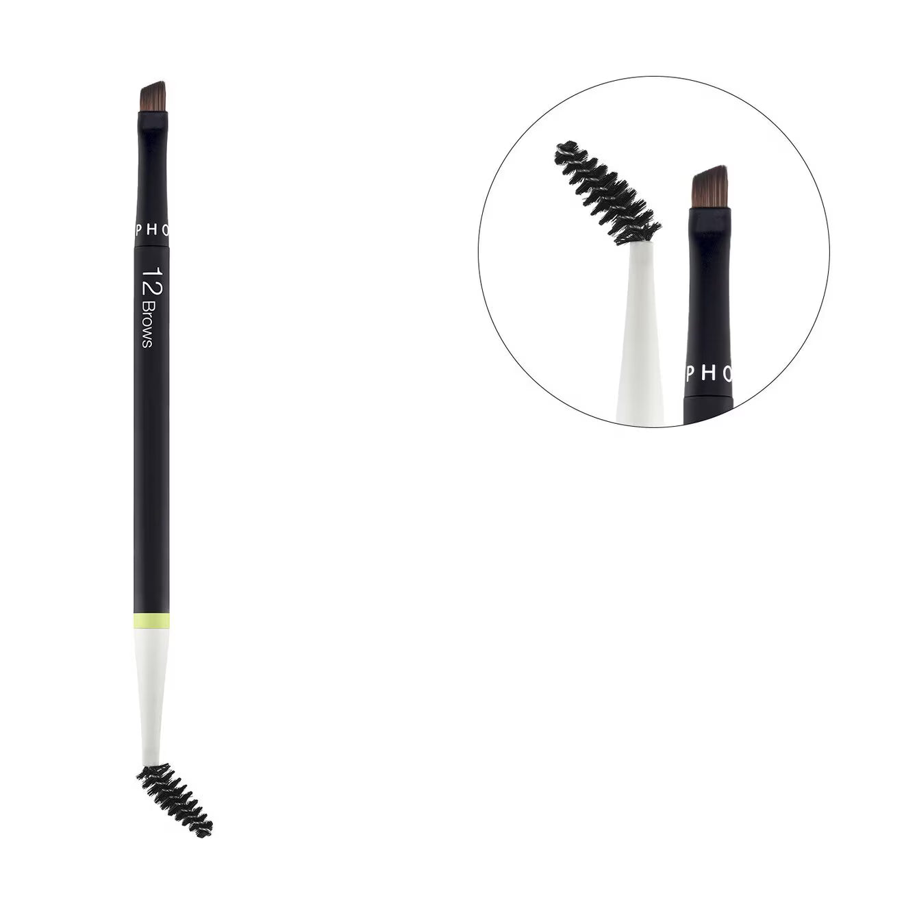 12 The Brow Brush - Mistake-Proof Eye Application In Half The Time