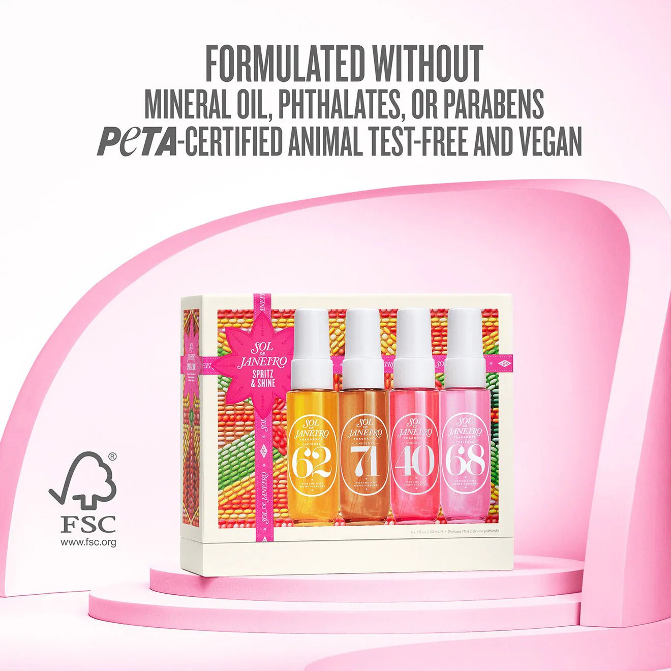Spritz & Shine Cheirosa Perfume Mist Set