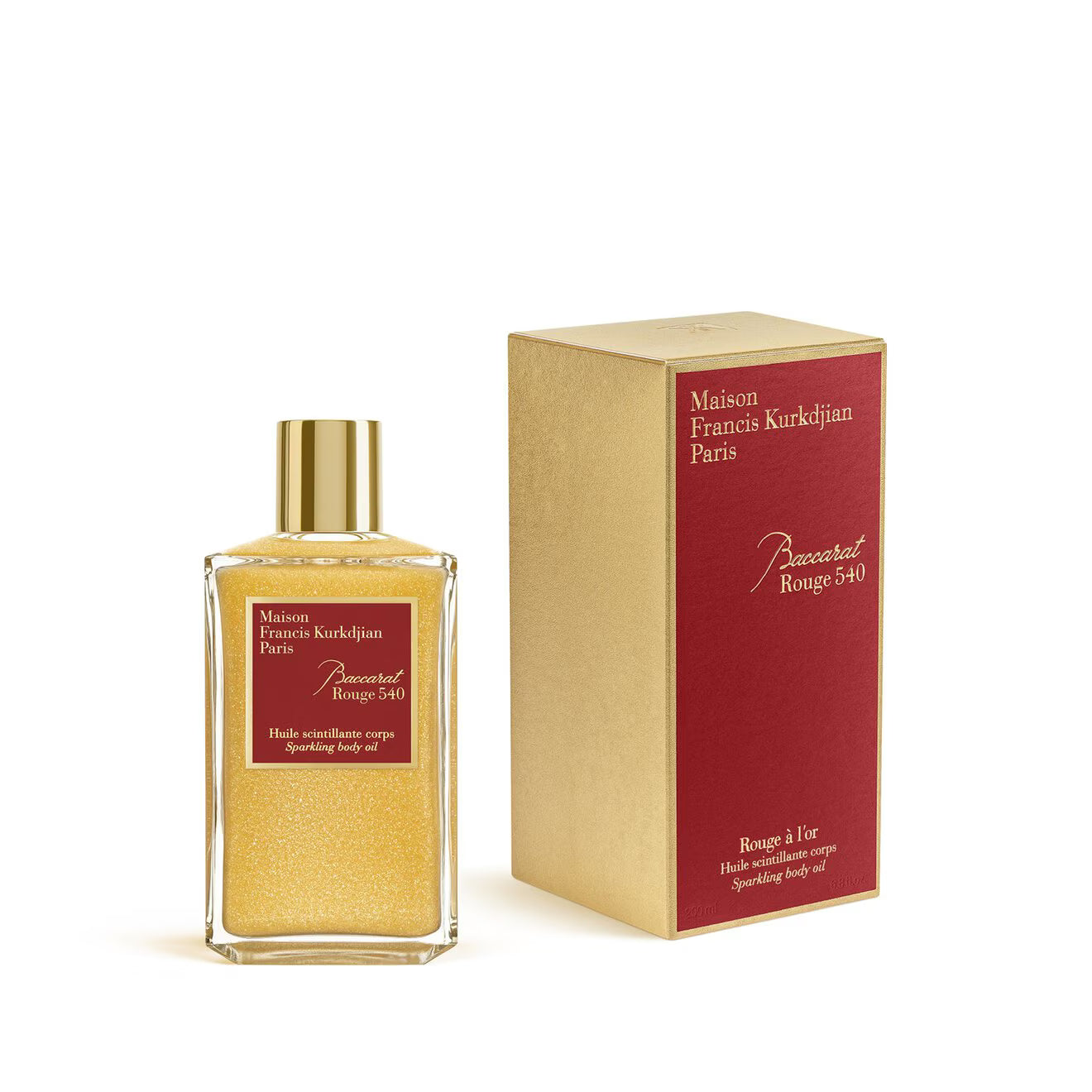 Baccarat Rouge 540 Sparkling Body Oil