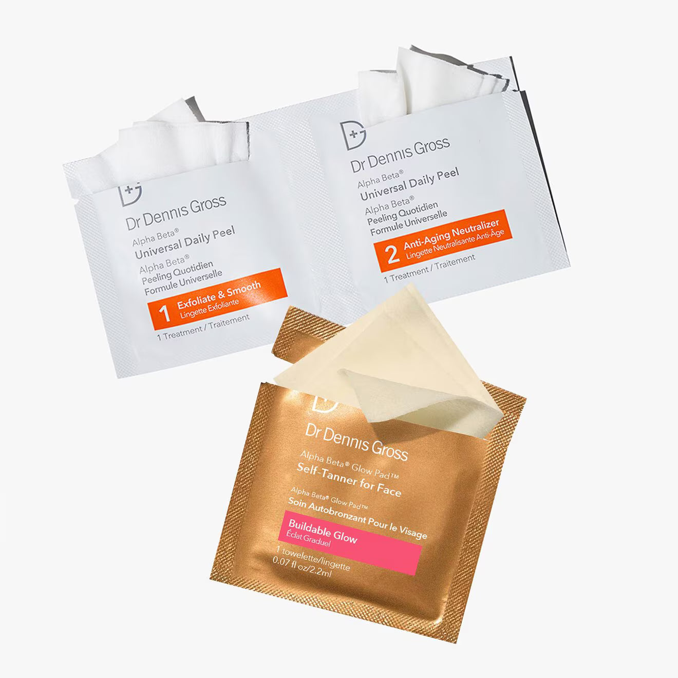 Alpha Beta® Glow Pad Self-Tanner for Face
