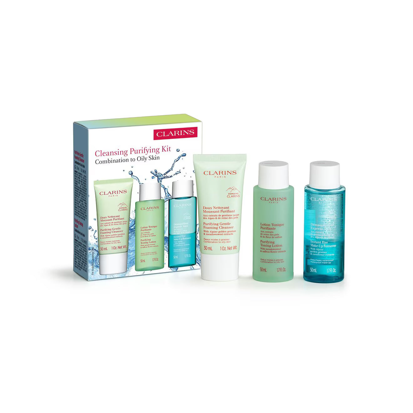 Cleanse & Tone Kit - Combination To Oily Skin