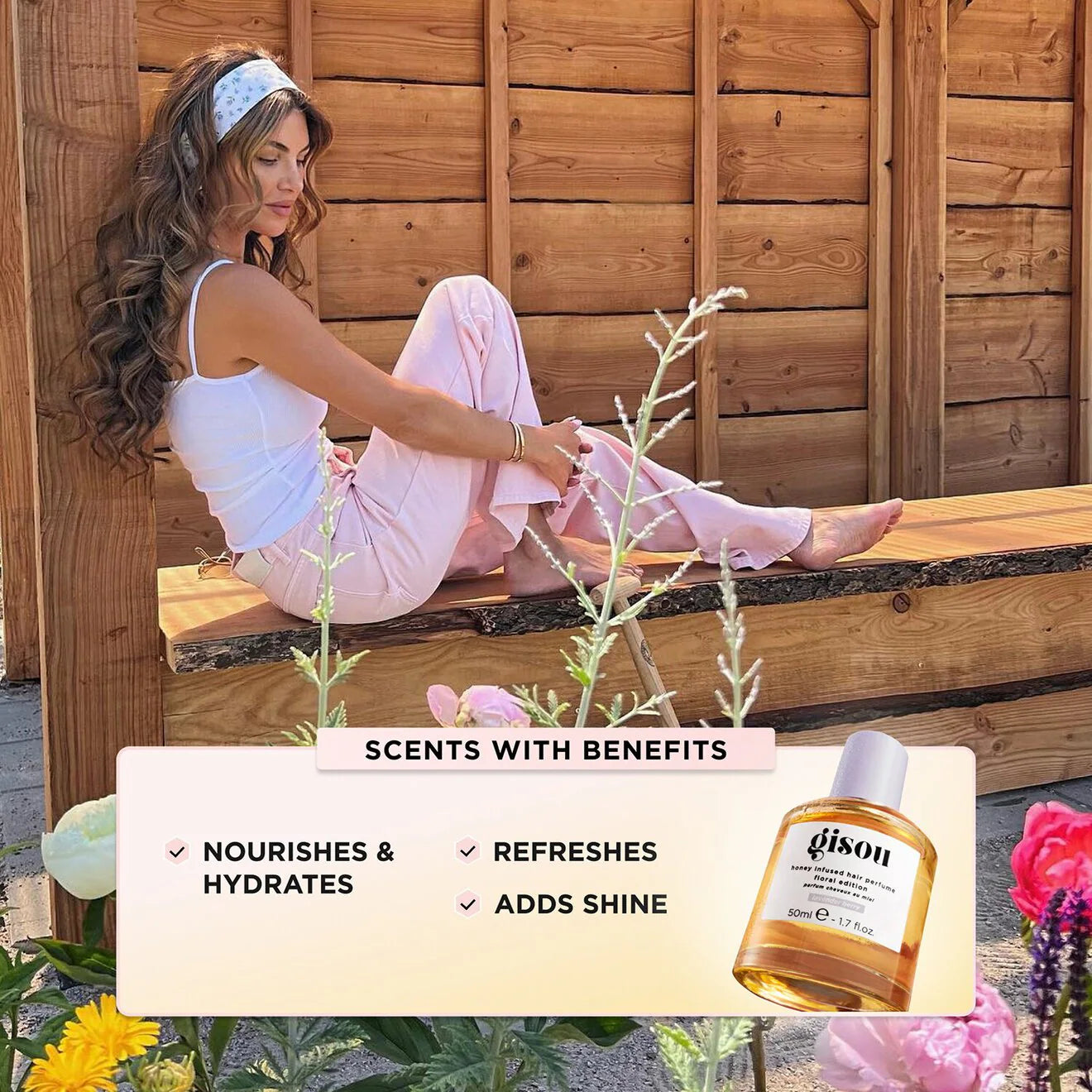 Honey Infused Hair Perfume Lavender Berry