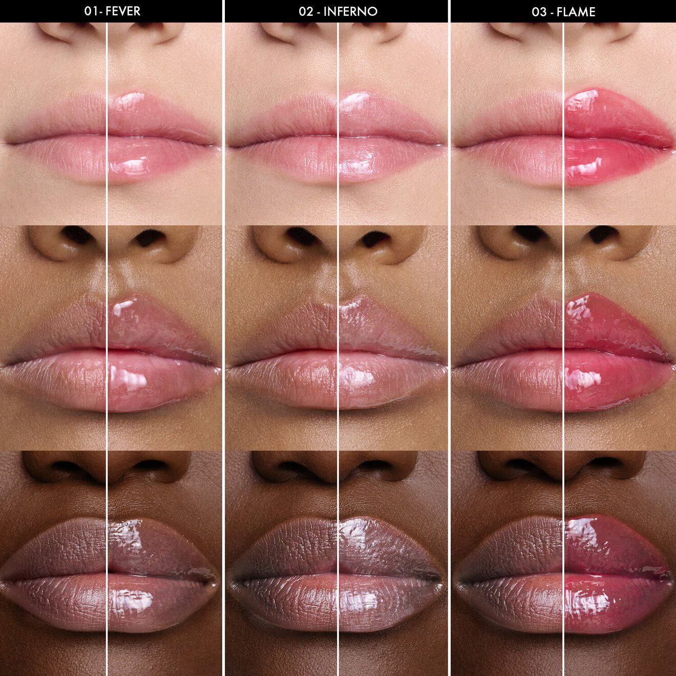 The Future Is Yours - Set Of 3 Outrageous Intense Lip Plumpers