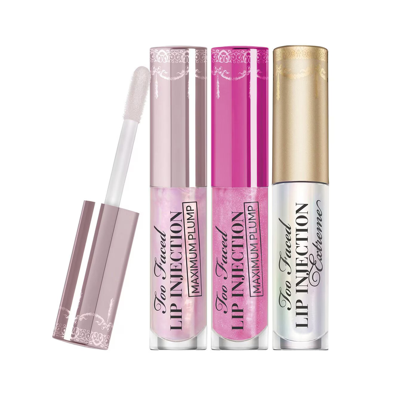 Plump & Go: Travel Size Lip Plumper Gloss Trio Set