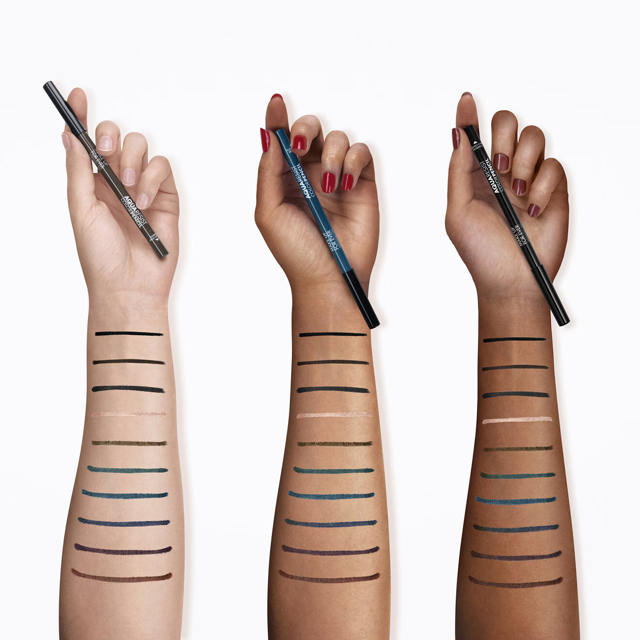 Aqua Resist Color Pencil Full Impact Glide Waterproof Eyeliner
