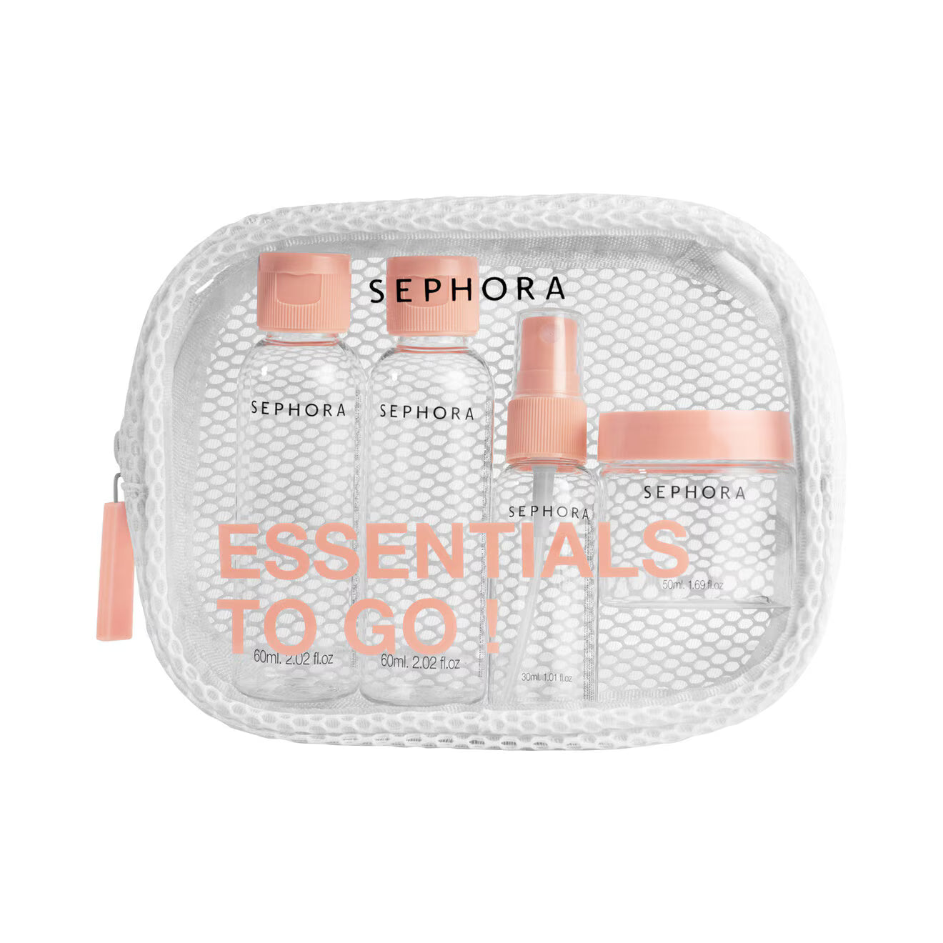 Week-end kit Set of 4 empty containers