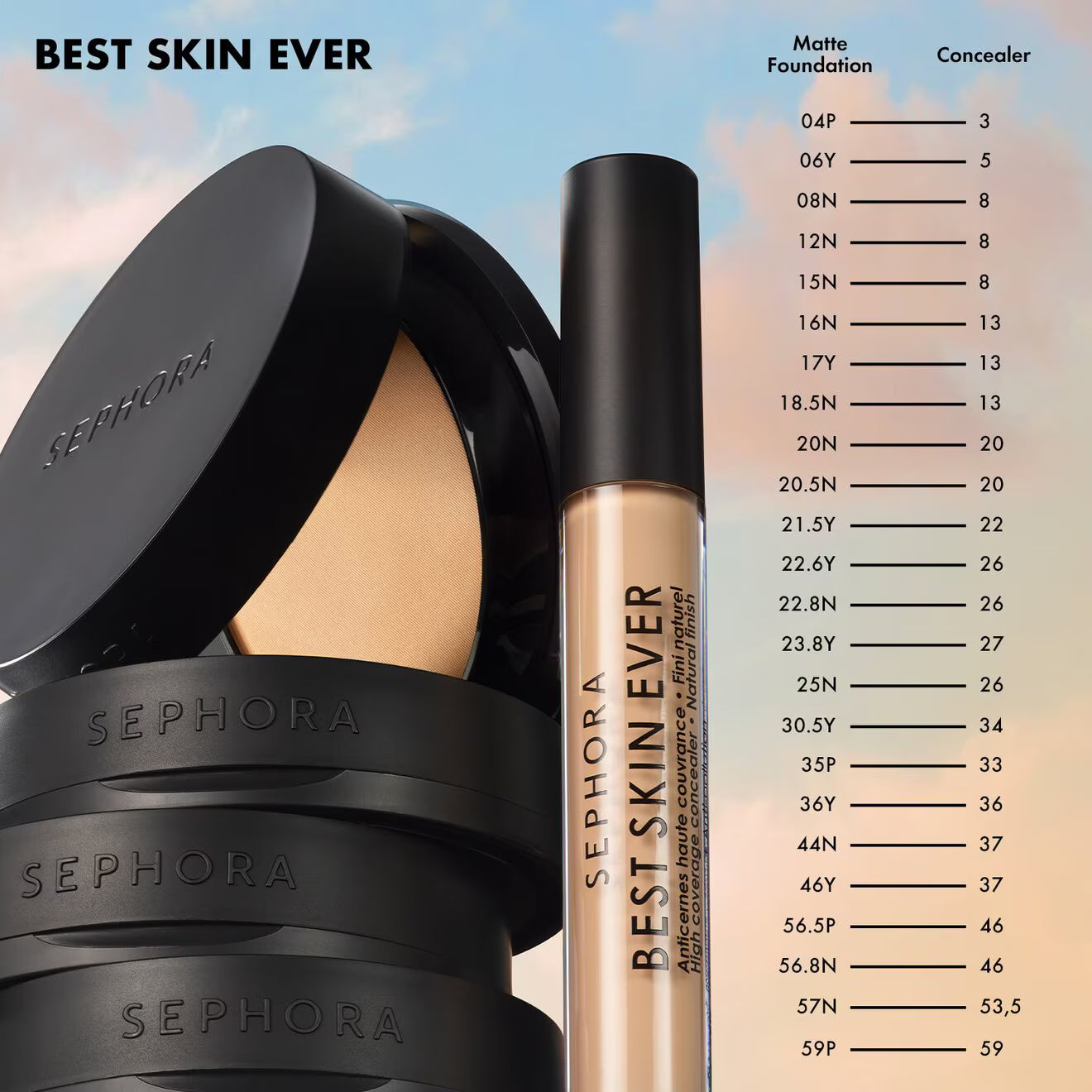 Best Skin Ever Matte - Matte powder foundation