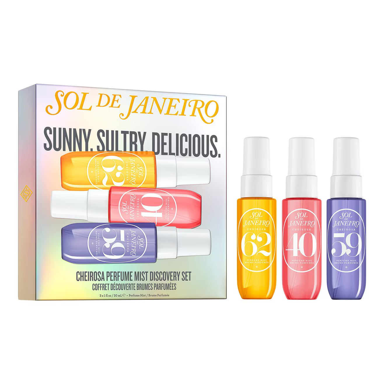 Sunny. Sultry. Delicious. Cheirosa Perfume Set