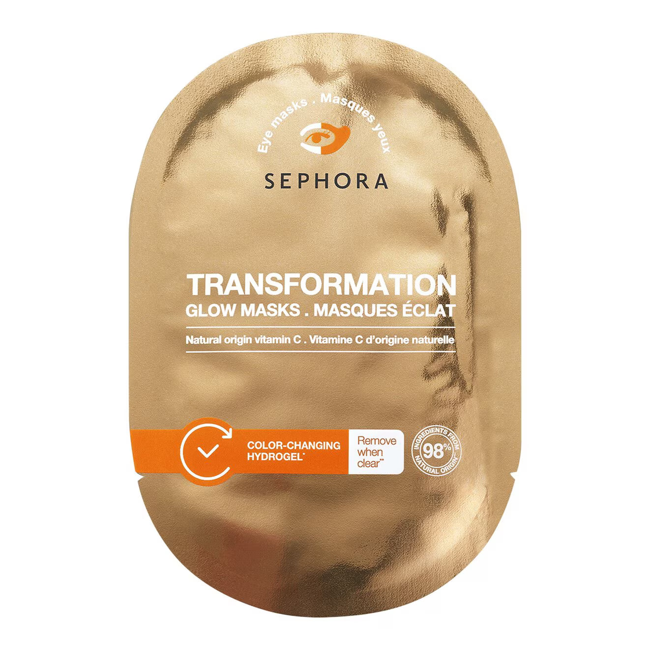 Transformation Glow Hydrogel Eye Masks - Vitamin C