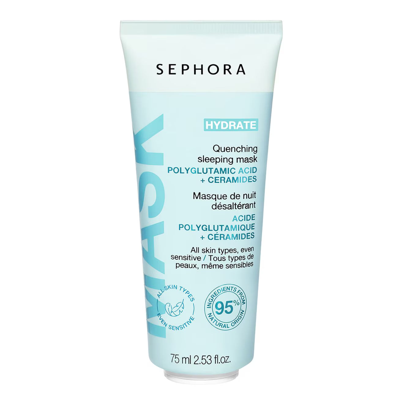 Quenching Sleeping Mask with Polyglutamic Acid & Ceramides