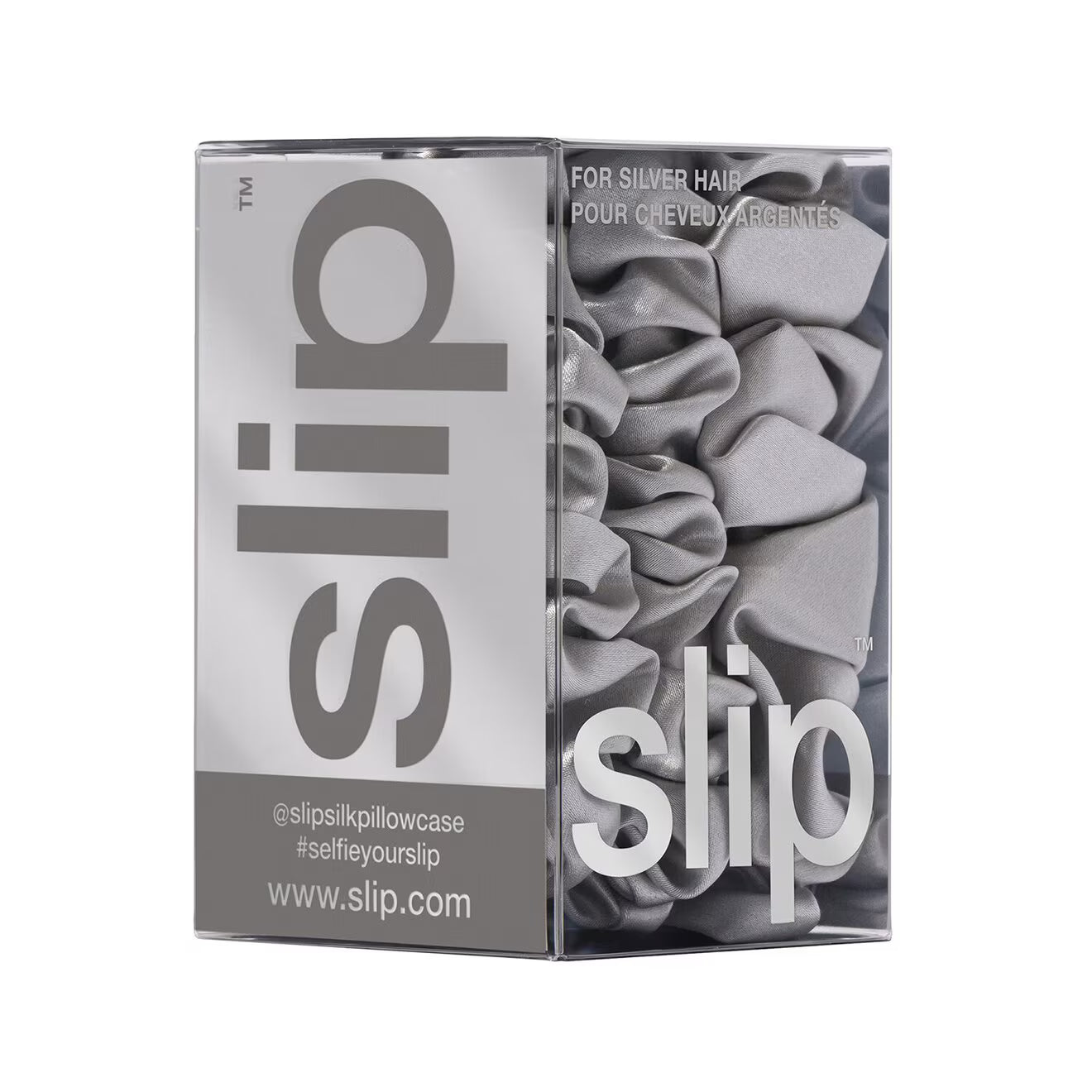 Back to Basics Midi/Large Scrunchie - Silver