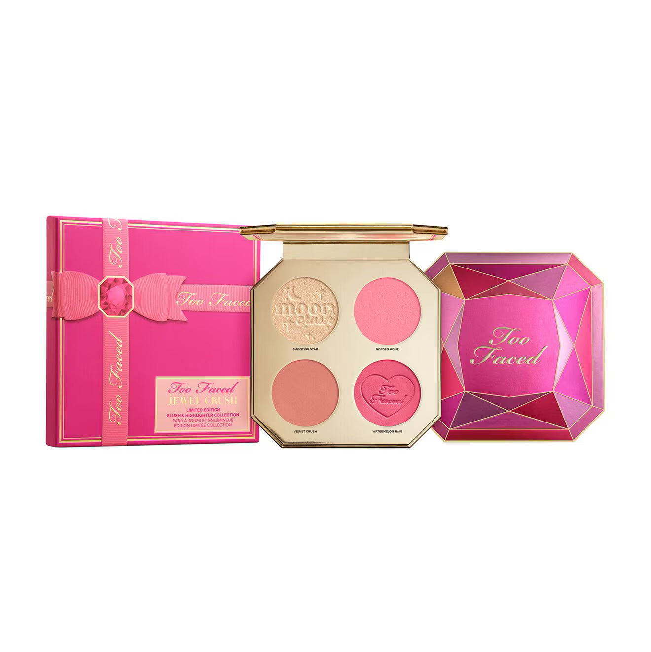 Jewel Crush Blush & Highlighter Face Palette