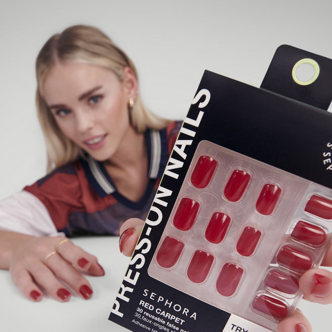 Press-On Nails Kit with Adhesive Tabs