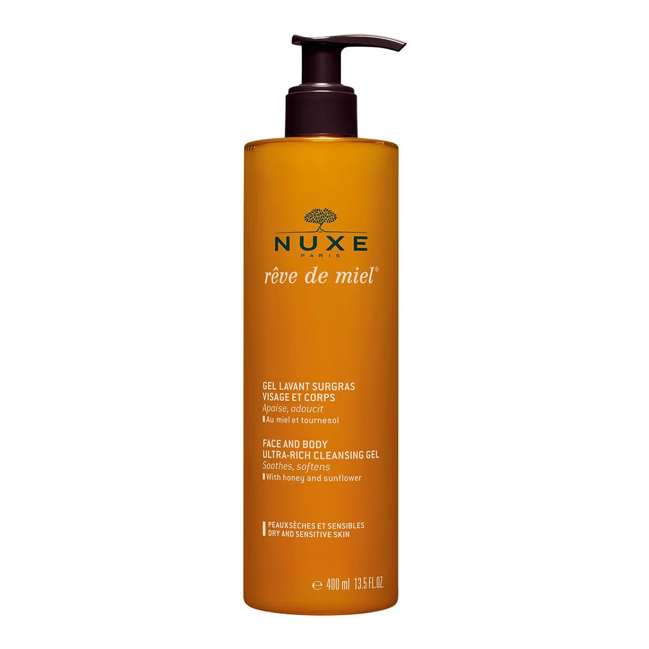 Rêve De Miel Face And Body Ultra-Rich Cleansing Gel Dry And Sensitive Skin