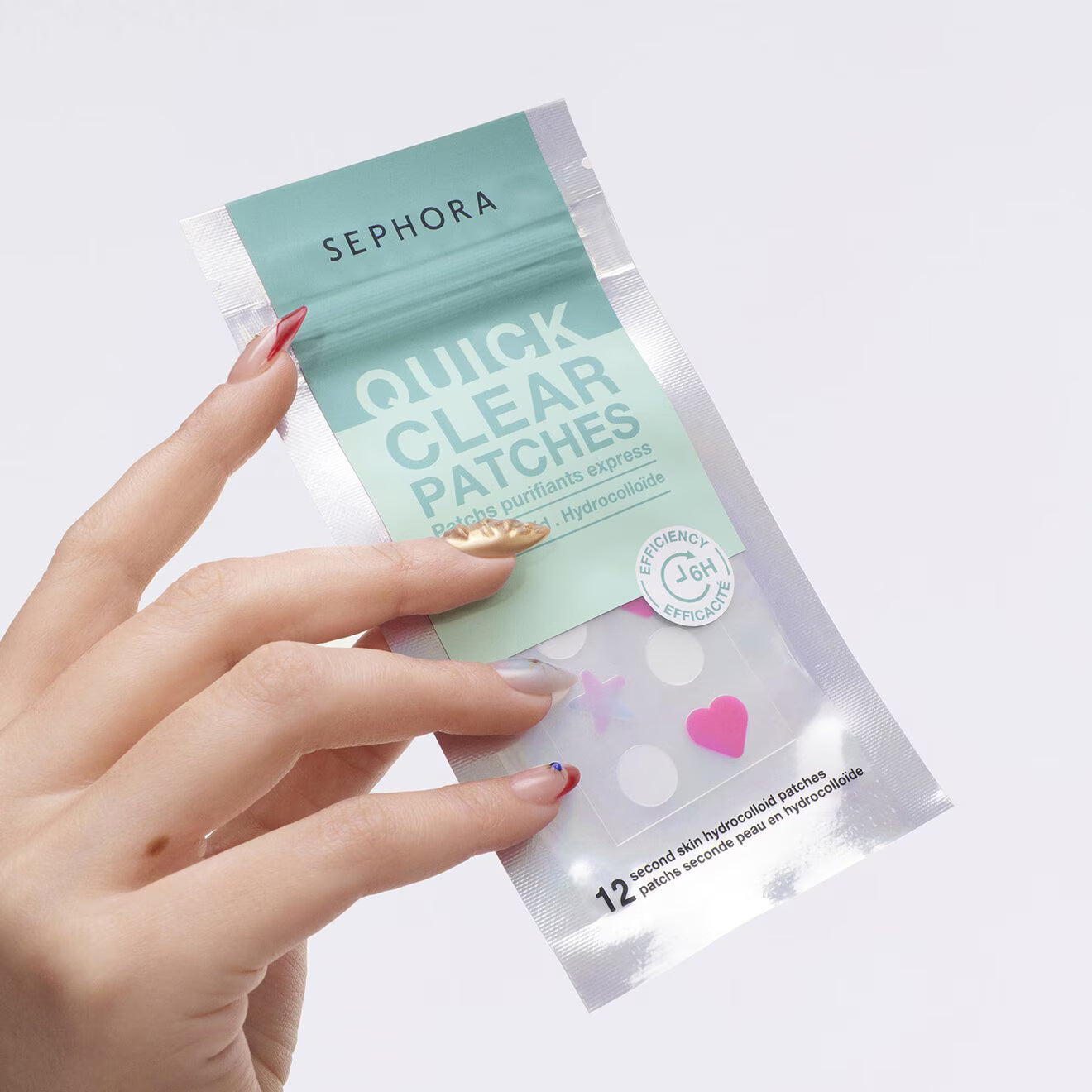 Quick Clear Patches 12 Second Skin Hydrocolloid Patches