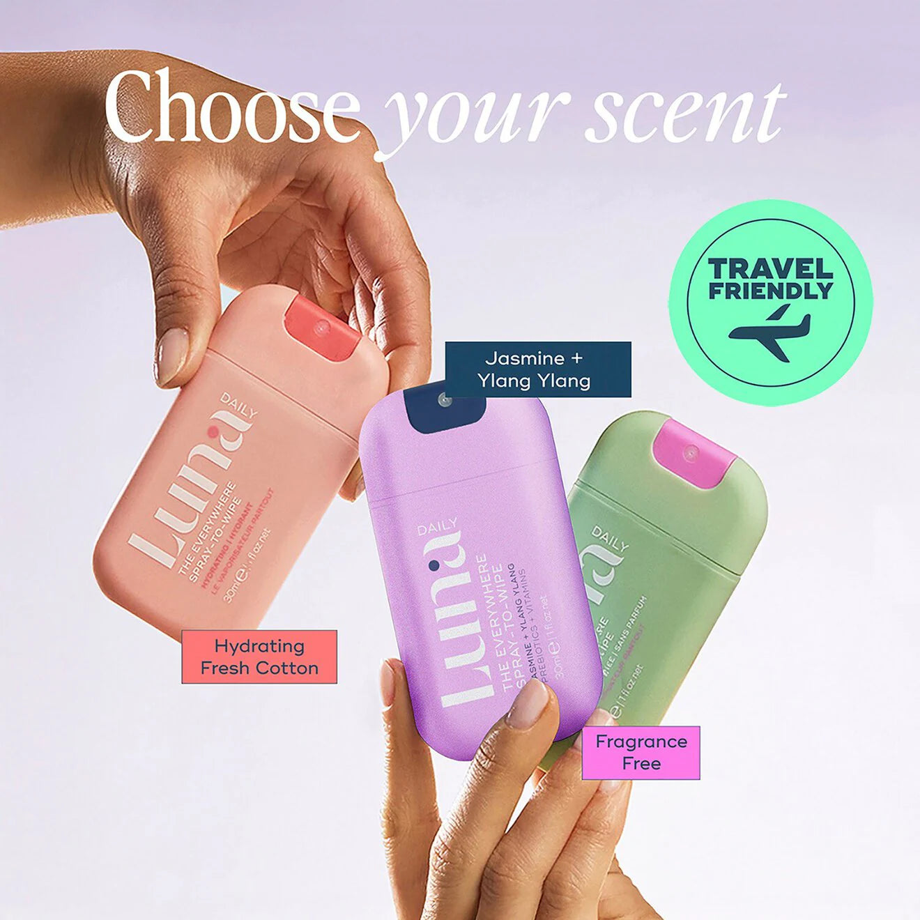 The Everywhere Spray to Wipe Cleansing Body Spray Kit