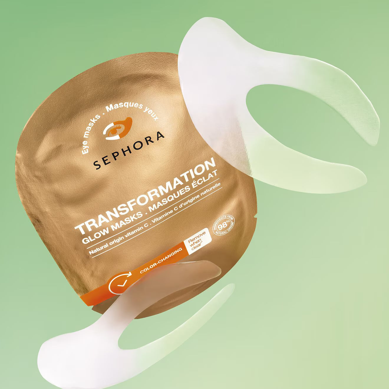 Transformation Glow Hydrogel Eye Masks - Vitamin C