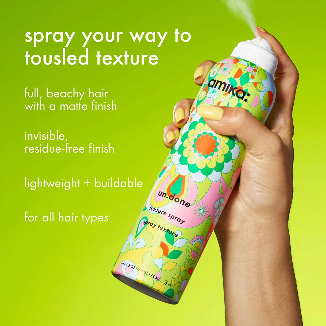 Un.done - Volume & Matte Texture Spray