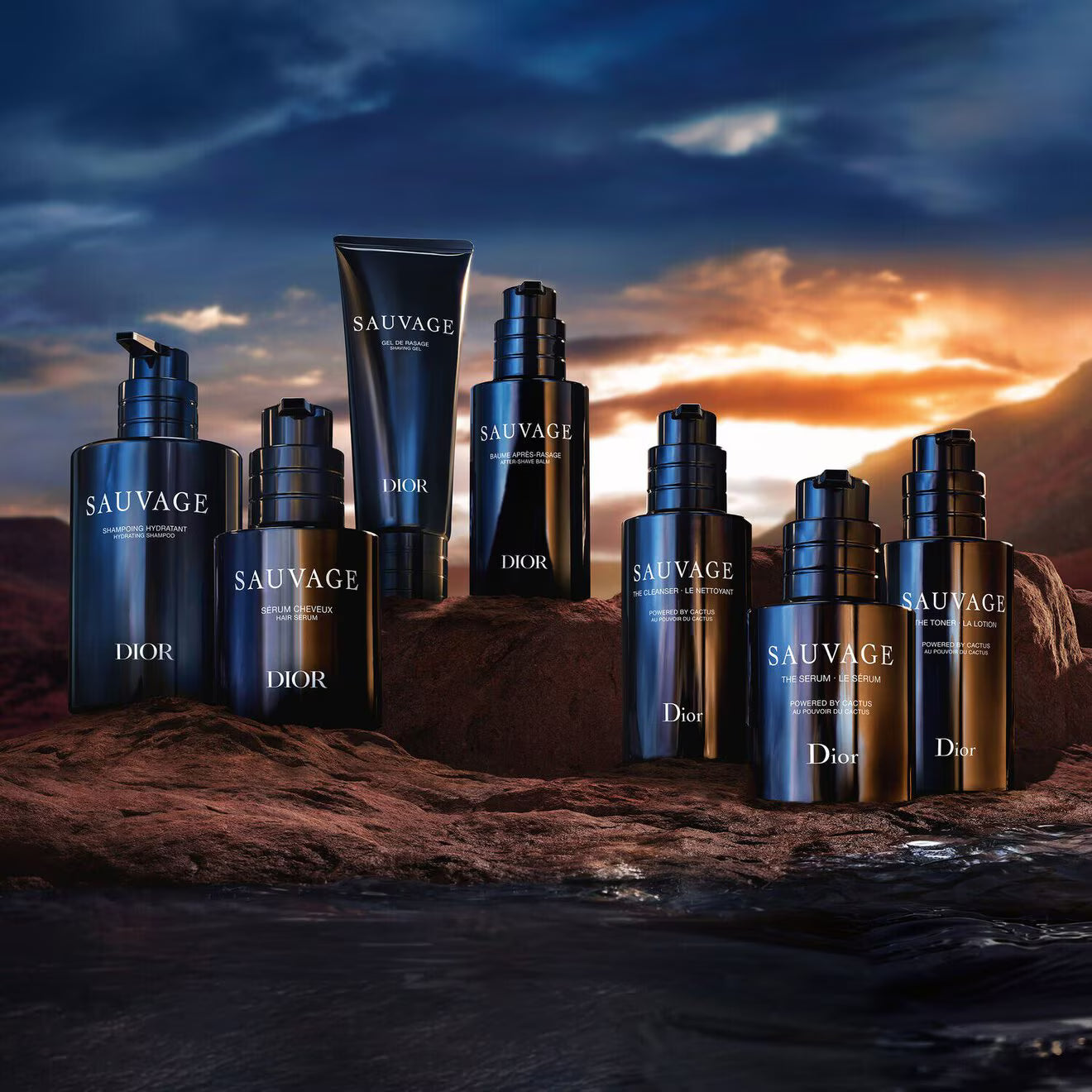 Sauvage Hydrating Shampoo Hydrating and Softening Men's Shampoo